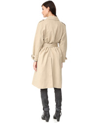 Женский светло-коричневый плащ от Belstaff