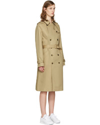 Женский светло-коричневый плащ от A.P.C.