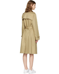 Женский светло-коричневый плащ от A.P.C.