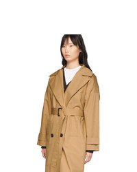 Женский светло-коричневый плащ от The Loom