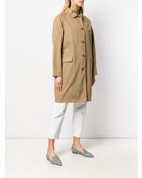 Женский светло-коричневый плащ от Aspesi