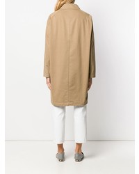 Женский светло-коричневый плащ от Aspesi