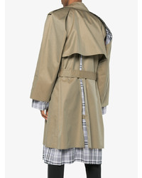 Мужской светло-коричневый плащ от John Lawrence Sullivan