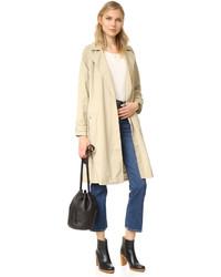 Женский светло-коричневый плащ от Frame