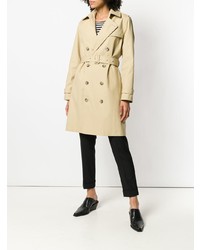 Женский светло-коричневый плащ от A.P.C.