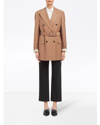 Женский светло-коричневый плащ от Prada