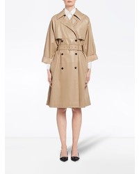 Женский светло-коричневый плащ от Prada