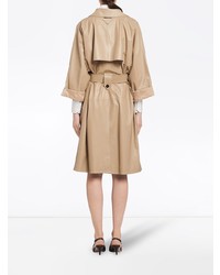 Женский светло-коричневый плащ от Prada