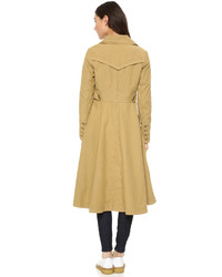 Женский светло-коричневый плащ от Free People