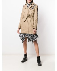 Женский светло-коричневый плащ от RED Valentino