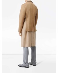 Мужской светло-коричневый плащ от Burberry