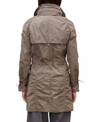 Женский светло-коричневый плащ от s.Oliver