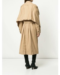 Женский светло-коричневый плащ от Sjyp