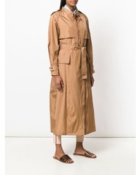 Женский светло-коричневый плащ от Bottega Veneta