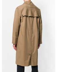 Мужской светло-коричневый плащ от Lanvin