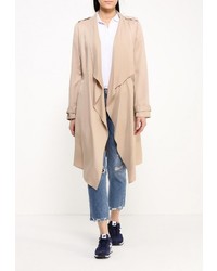 Женский светло-коричневый плащ от Tom Tailor Denim