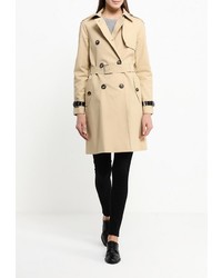 Женский светло-коричневый плащ от Topshop