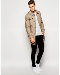 Мужской светло-коричневый плащ от Esprit