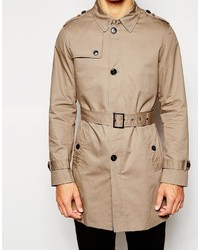 Мужской светло-коричневый плащ от Esprit