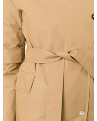 Женский светло-коричневый плащ от Herno