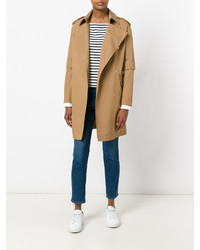 Женский светло-коричневый плащ от Herno