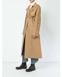 Женский светло-коричневый плащ от Rokh