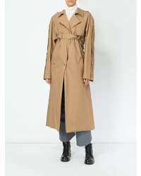 Женский светло-коричневый плащ от Rokh