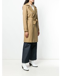 Женский светло-коричневый плащ от A.P.C.