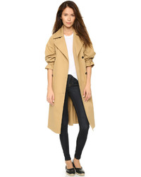 Женский светло-коричневый плащ от Paul Smith
