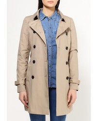 Женский светло-коричневый плащ от Vero Moda