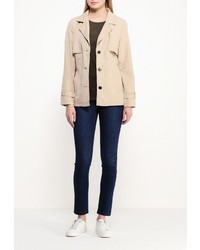 Женский светло-коричневый плащ от Vila