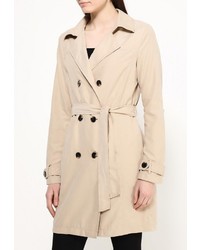 Женский светло-коричневый плащ от Vila