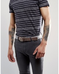 Мужской светло-коричневый плетеный ремень от Esprit