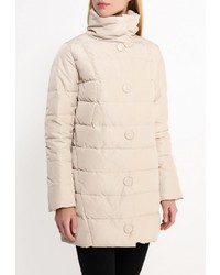 Женский светло-коричневый пуховик от adL