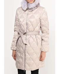 Женский светло-коричневый пуховик от Baon