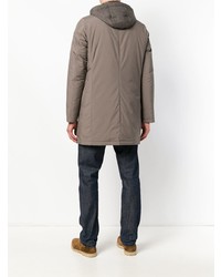 Мужской светло-коричневый пуховик от Herno