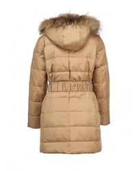 Женский светло-коричневый пуховик от F5