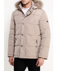 Мужской светло-коричневый пуховик от FiNN FLARE