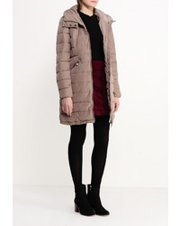 Женский светло-коричневый пуховик от Fontana 2.0