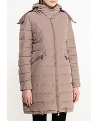 Женский светло-коричневый пуховик от Fontana 2.0