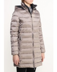 Женский светло-коричневый пуховик от Fontana 2.0