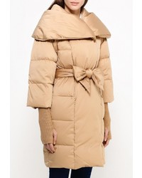 Женский светло-коричневый пуховик от Odri