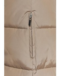 Женский светло-коричневый пуховик от Sela