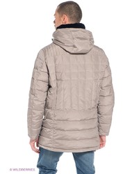 Мужской светло-коричневый пуховик от SNOWIMAGE