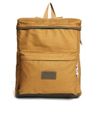 Мужской светло-коричневый рюкзак из плотной ткани от Asos