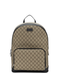 Мужской светло-коричневый рюкзак из плотной ткани от Gucci