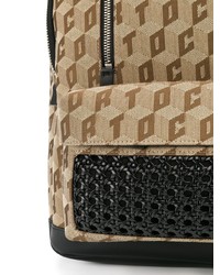 Мужской светло-коричневый рюкзак из плотной ткани от Corto Moltedo