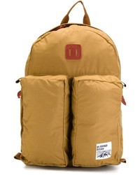 Мужской светло-коричневый рюкзак из плотной ткани