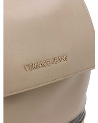 Женский светло-коричневый рюкзак от Versace Jeans
