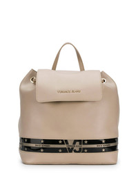 Женский светло-коричневый рюкзак от Versace Jeans